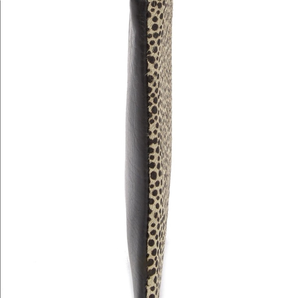 NWT The Leather Pouch Clutch in Printed Calf Hair - Picture 3 of 5